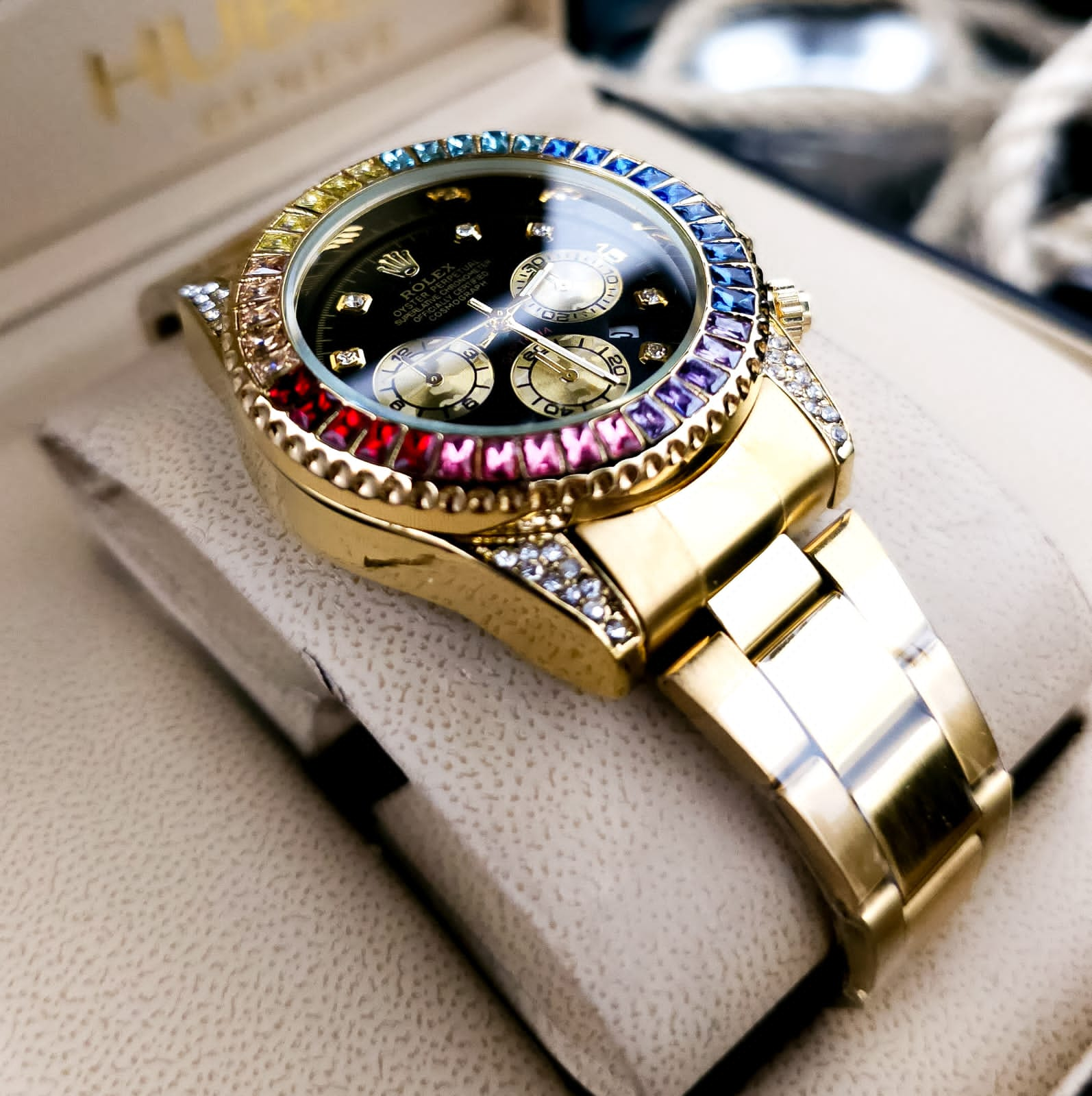 RELOJ CABALLERO ROLEX DAYTONA PIEDRAS