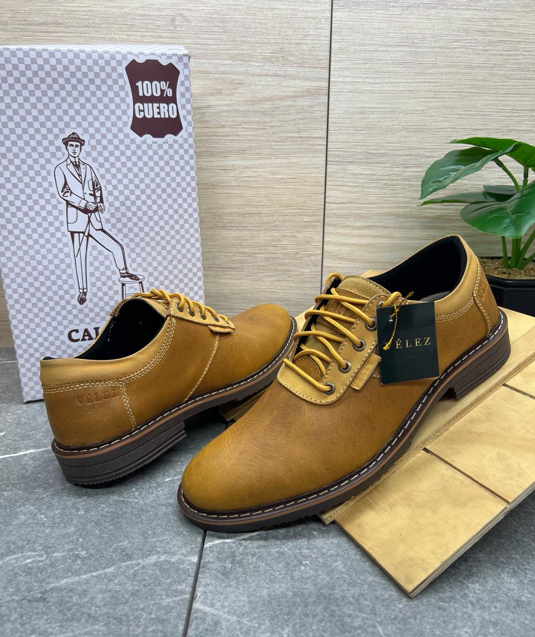 ZAPATO CASUAL VLZ - CUERO GENUINO