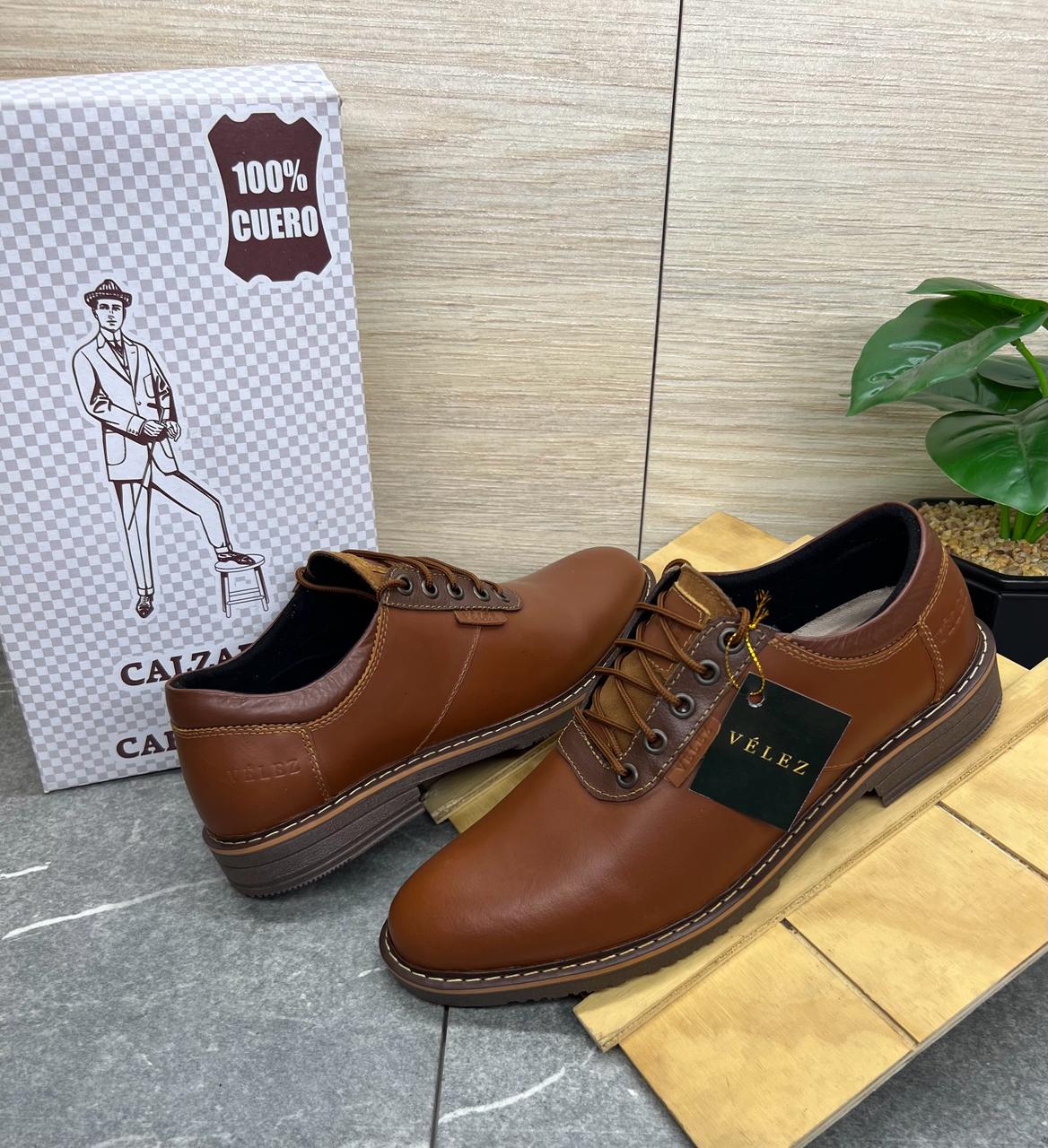 ZAPATO CASUAL VLZ - CUERO GENUINO