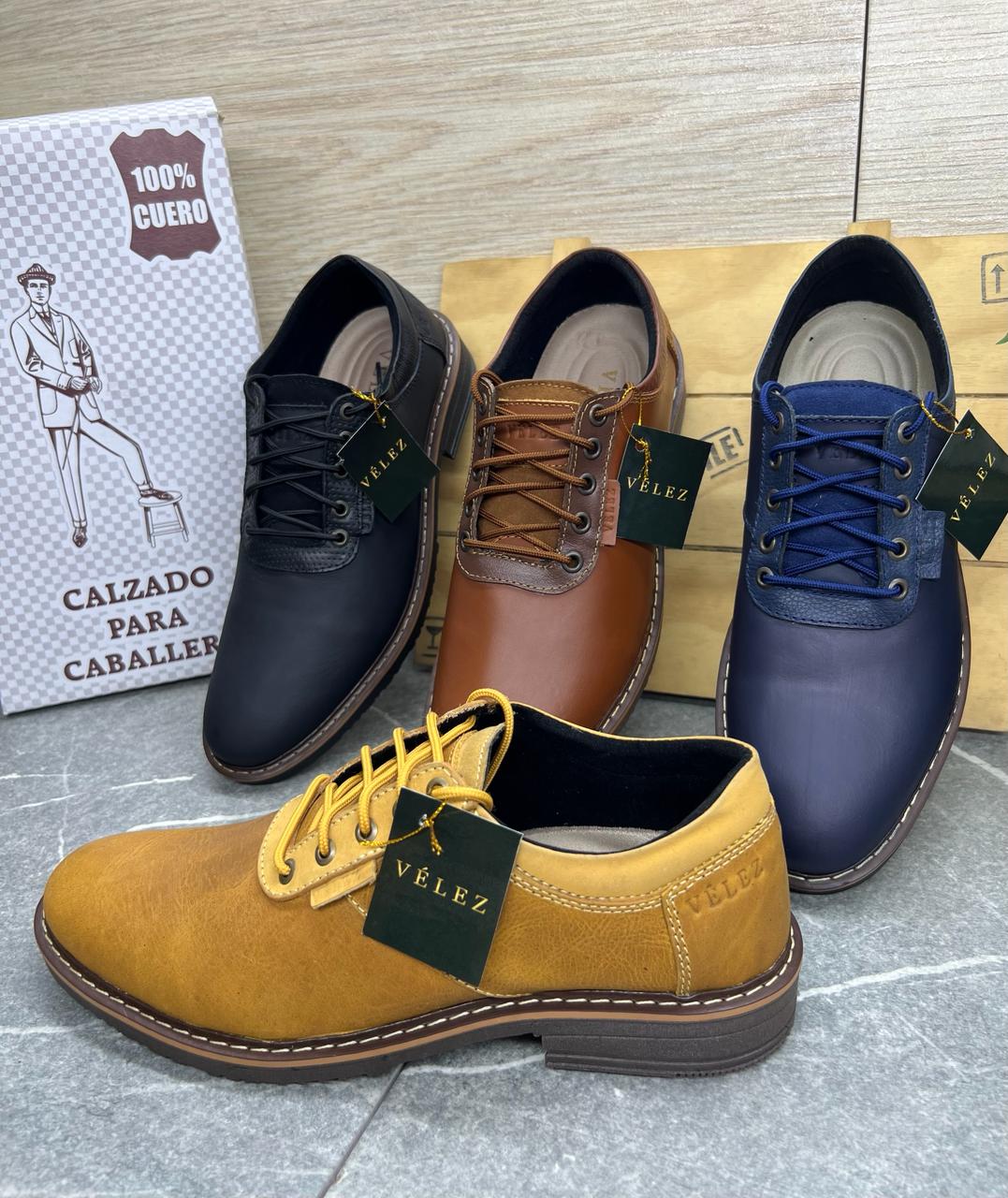 ZAPATO CASUAL VLZ - CUERO GENUINO